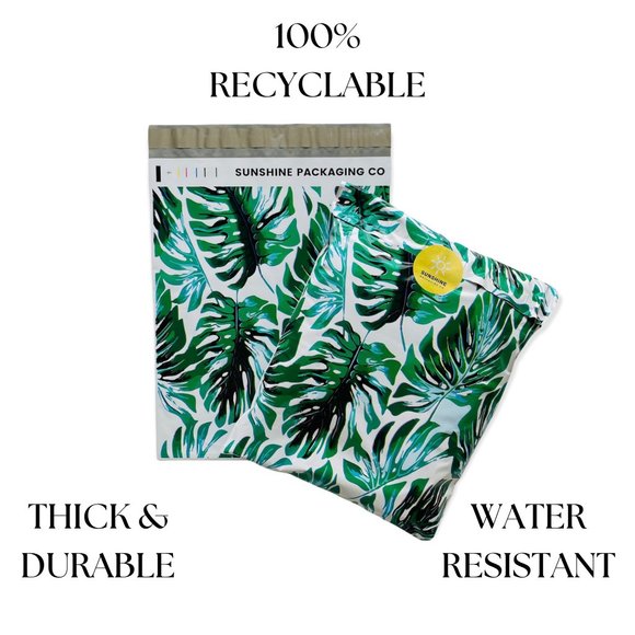 Poly Mailers Monstera 100 PACK - Picture 2 of 6